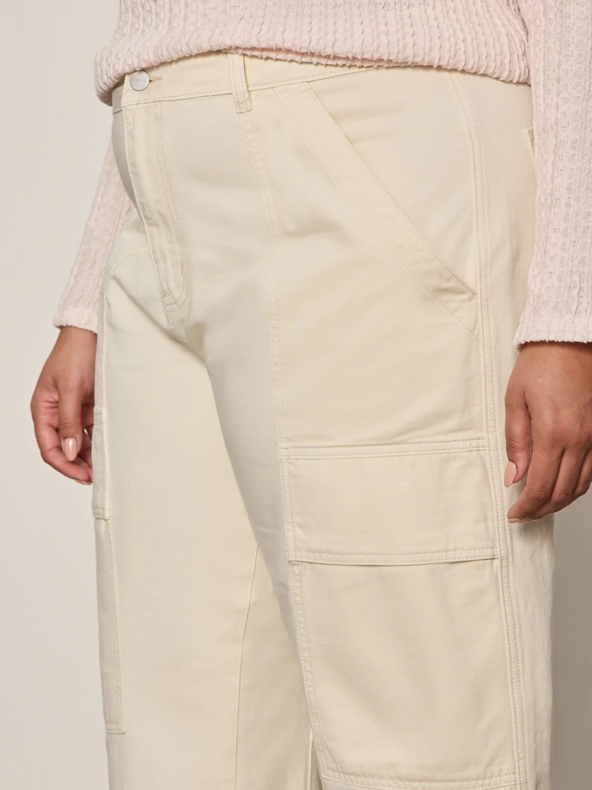 Boyfriend Utility Pant Collagen Extended Sizing - Image 3