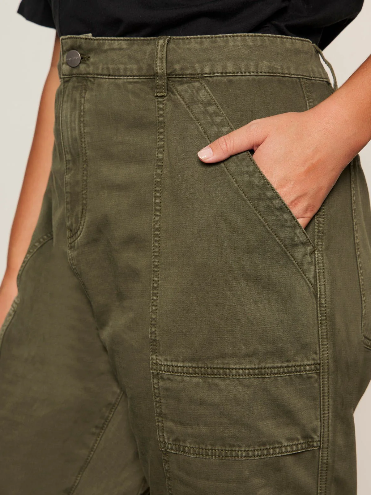 Boyfriend Utility Pant Kalamata Extended Sizing - Image 4