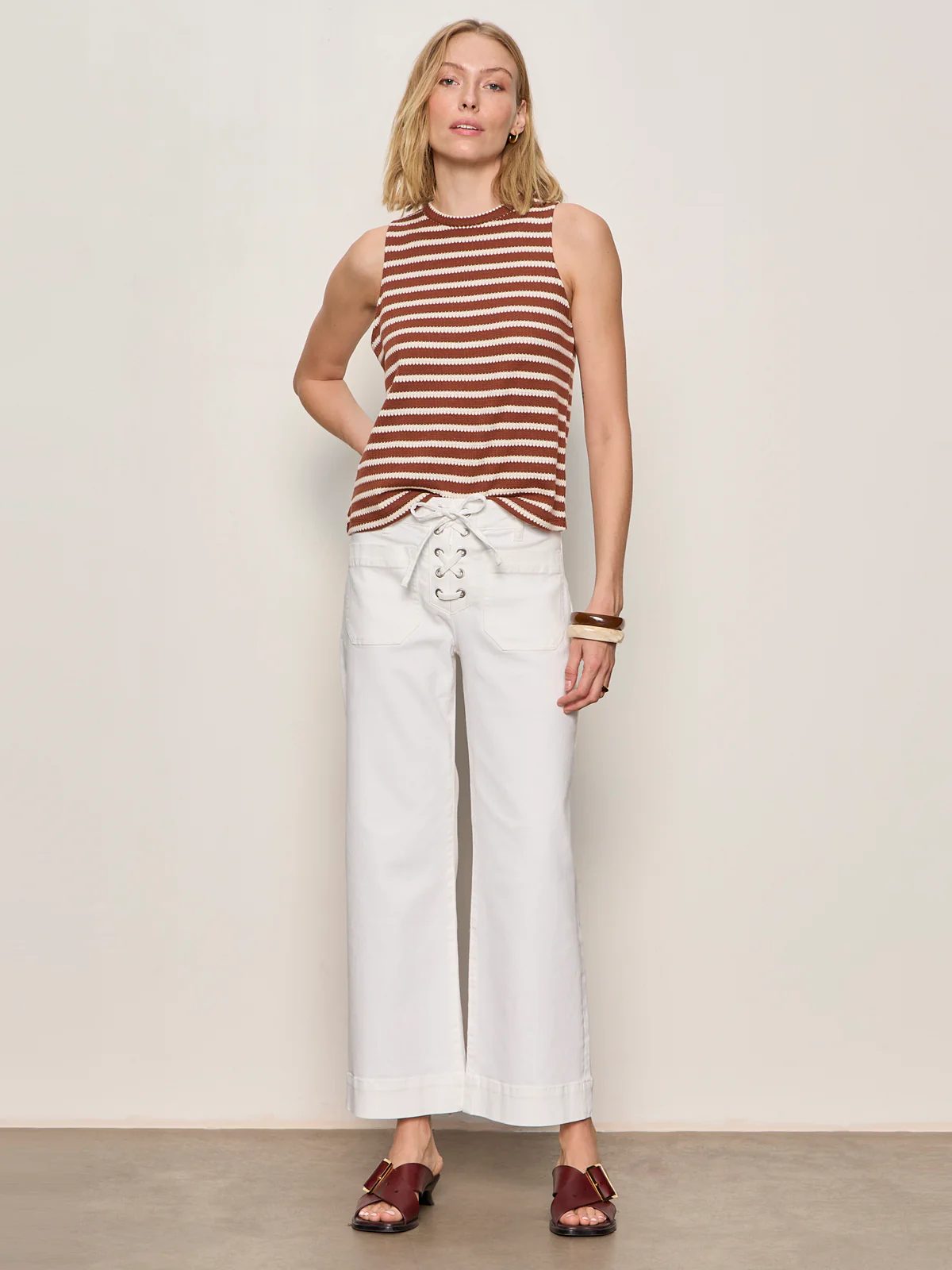 Campari Tank Clay Stripe - Image 5