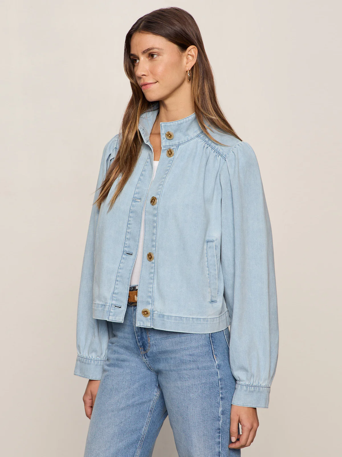 Charlotte Denim Jacket Whisper - Image 4