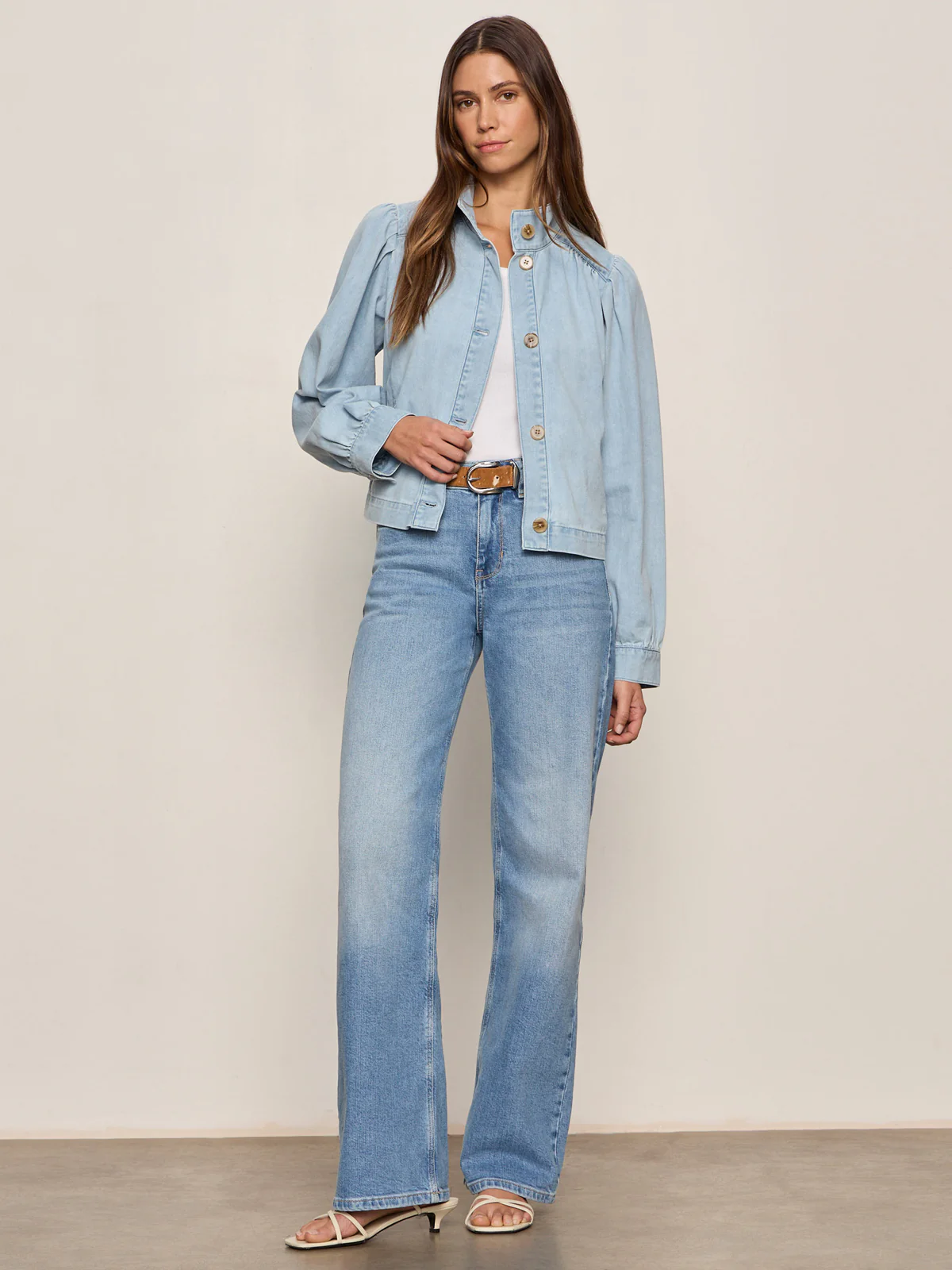 Charlotte Denim Jacket Whisper - Image 7