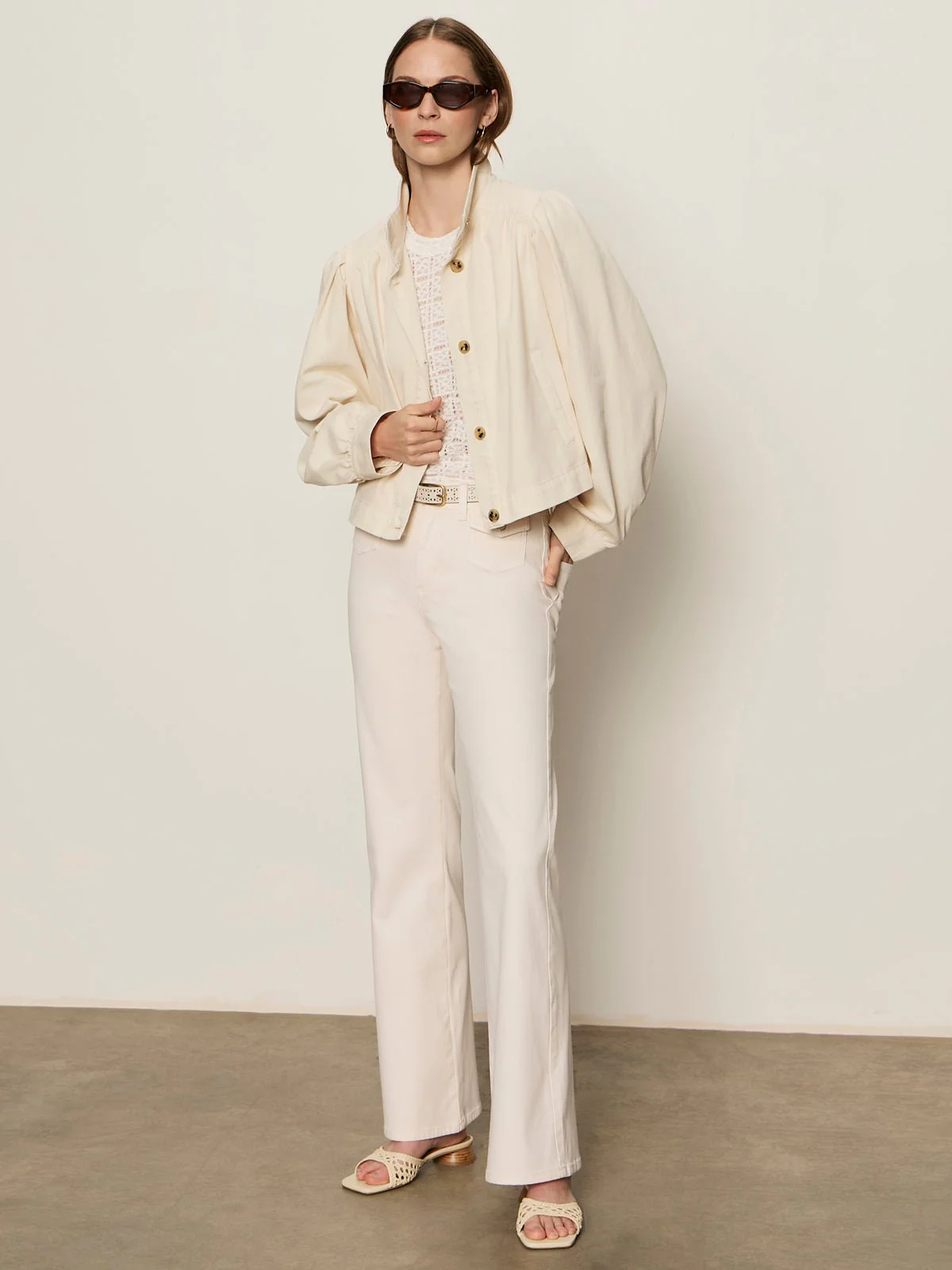 Charlotte Twill Jacket Collagen - Image 6