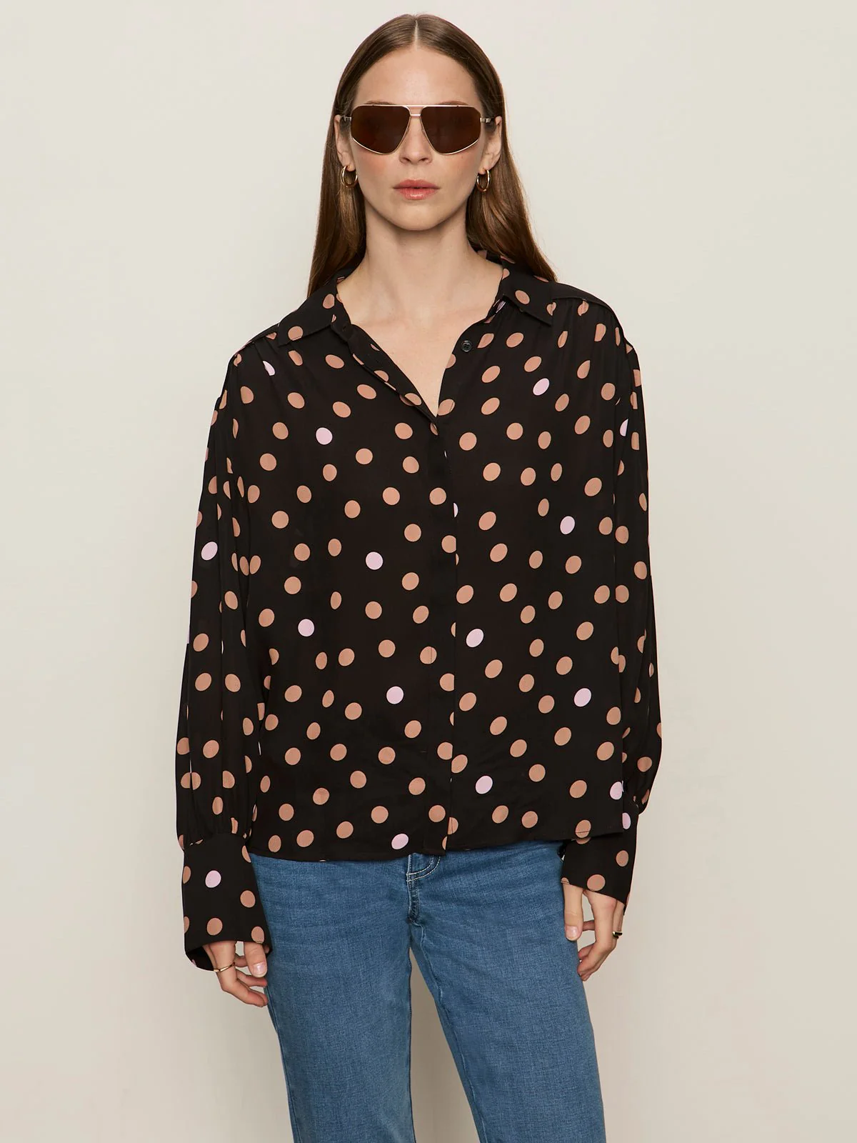Colette Silk Shirt Popspot - Image 3