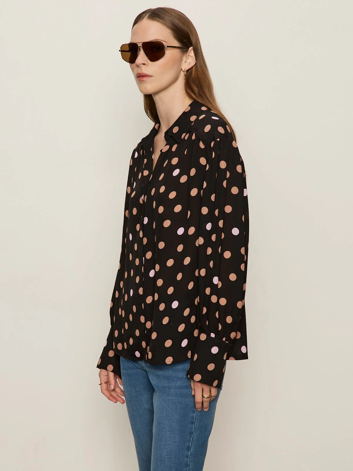 Colette Silk Shirt Popspot - Image 4