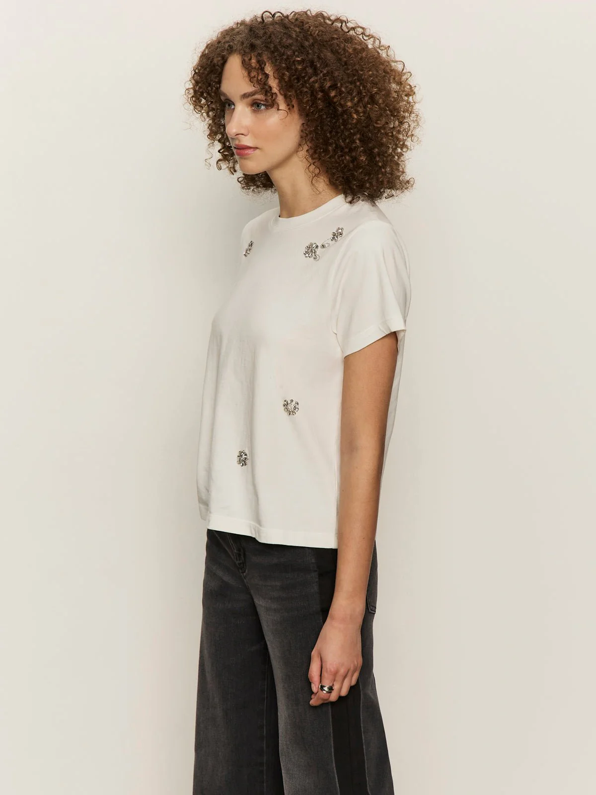 Embellished Tee White - Image 3