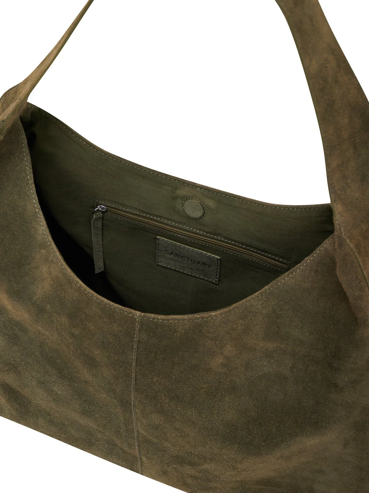 The Everyday Tote Bag Dark Olive - Image 3