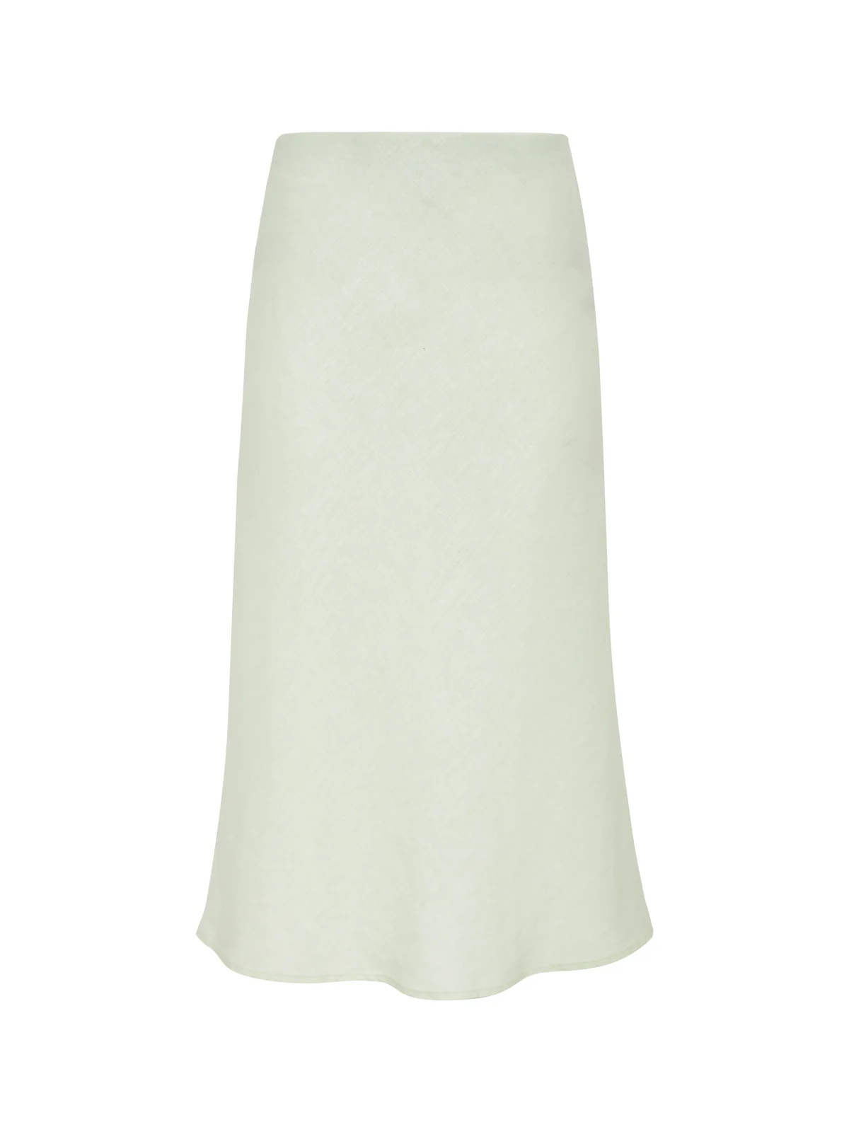 Everyday Linen Slip Skirt Green Mist - Image 5