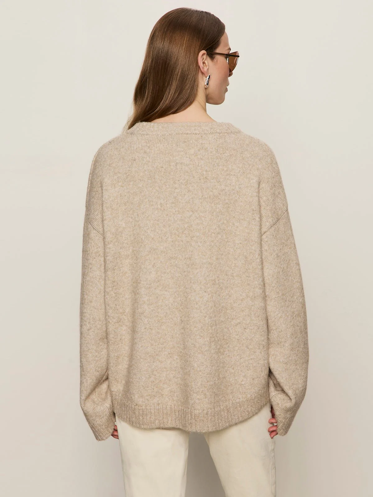 Go-To Sweater Heather Wheat - Image 5