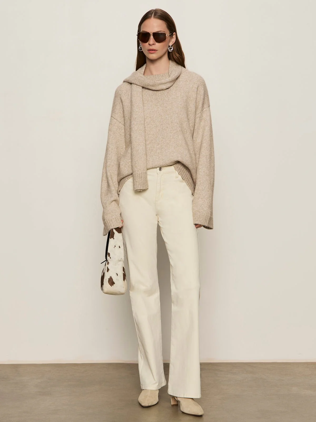 Go-To Sweater Heather Wheat - Image 6