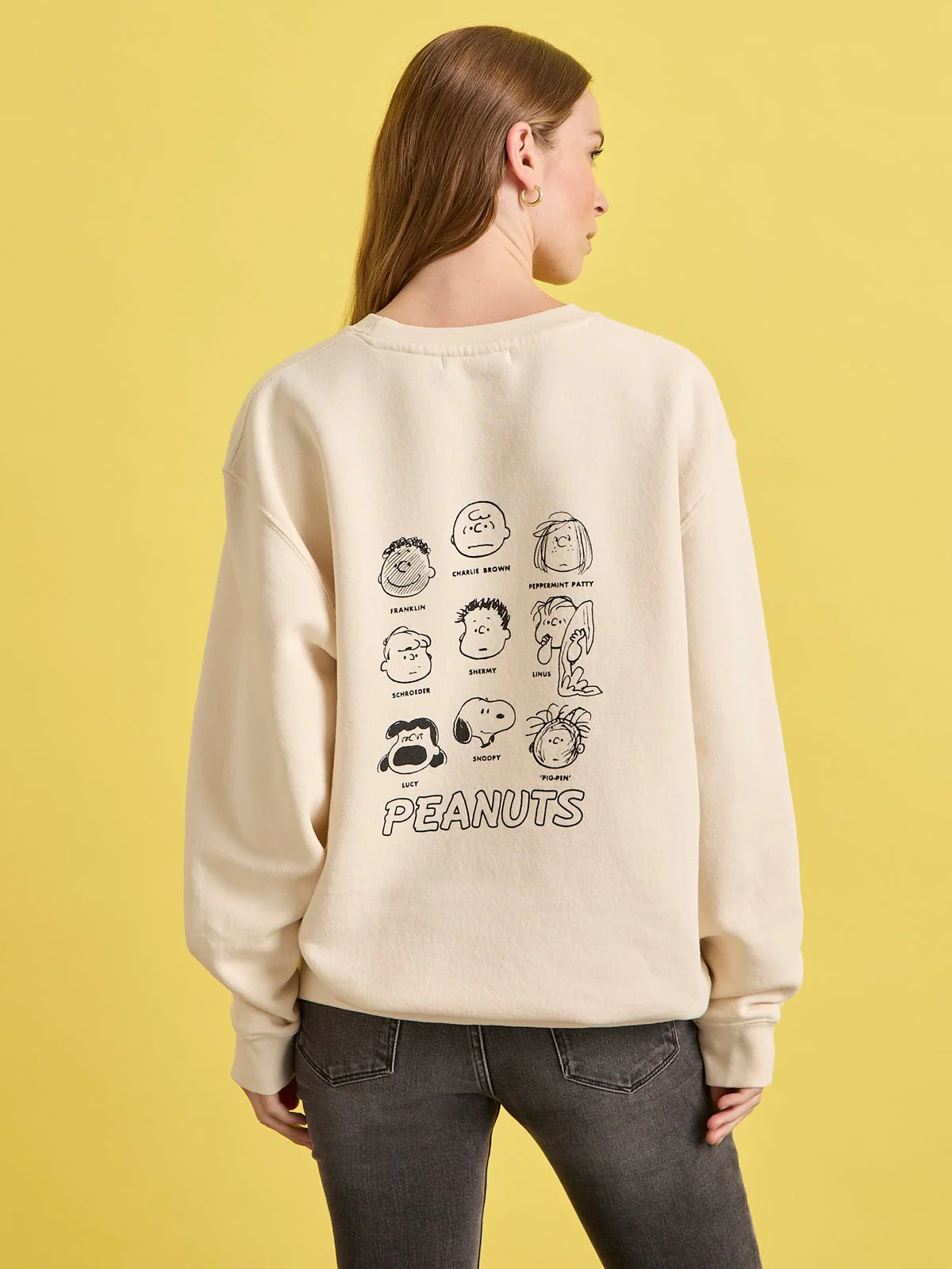 Sanctuary x PEANUTS 75th Anniversary Joe Cool Sweatshirt Collagen - Image 4