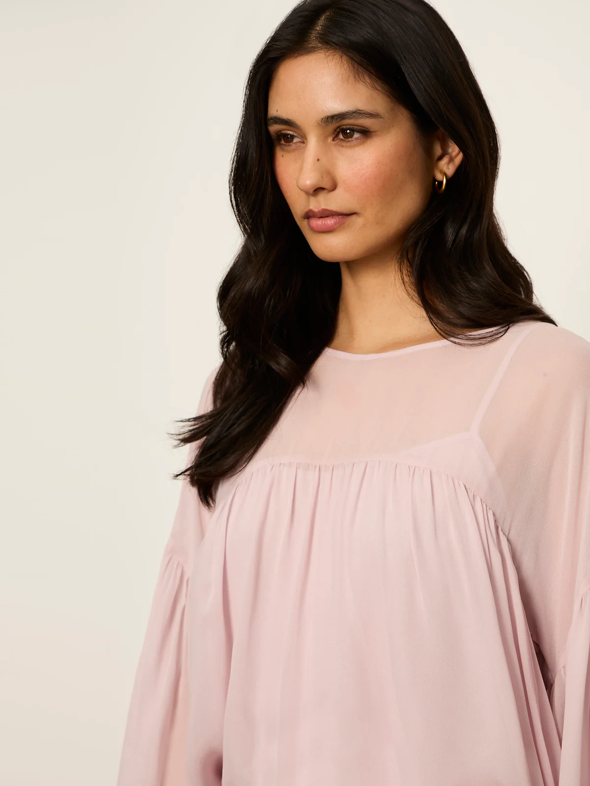 Keepsake Volume Blouse Dried Petal - Image 4