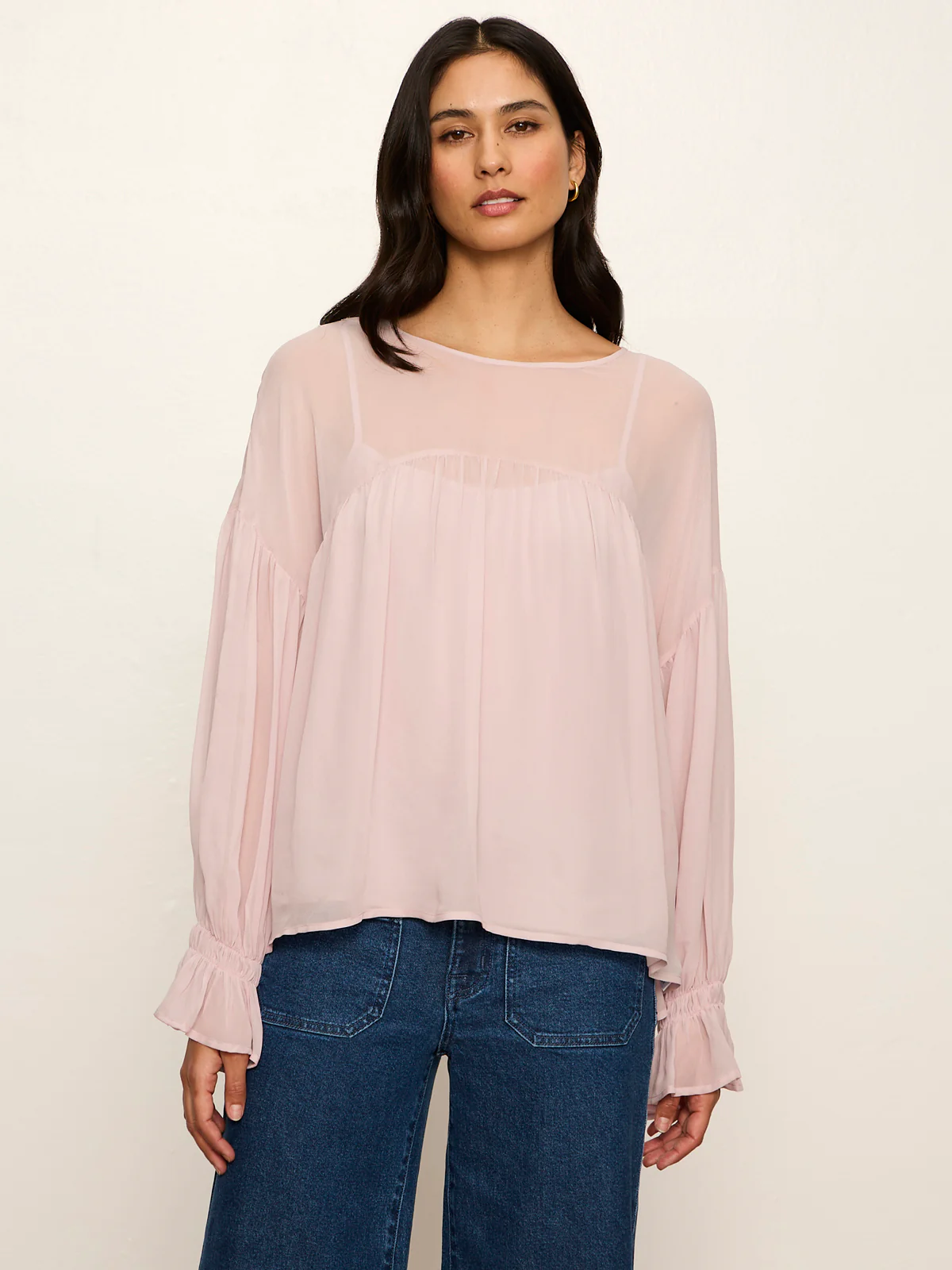 Keepsake Volume Blouse Dried Petal - Image 5