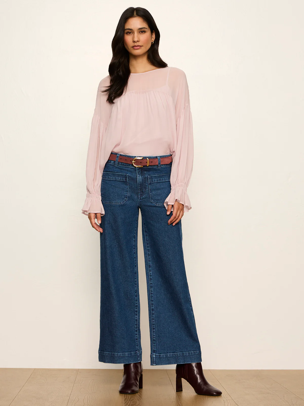 Keepsake Volume Blouse Dried Petal - Image 6