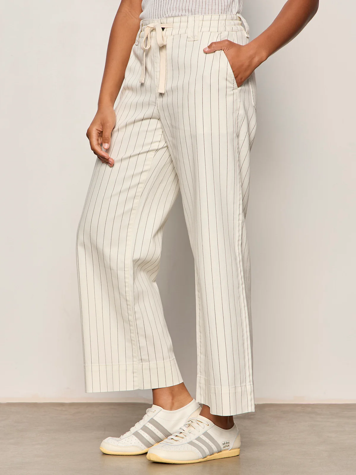 Lily Cropped Pant Setting Sun Stripe - Image 3