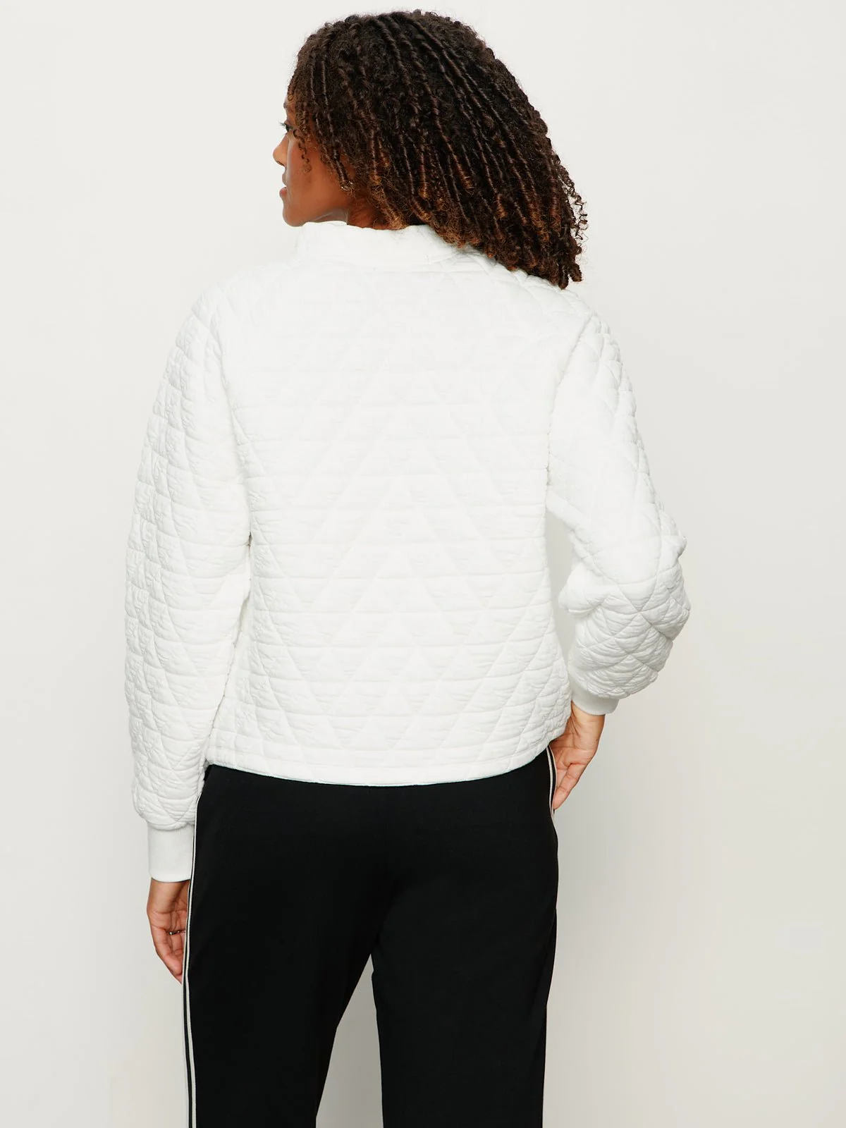 Quilted Button Popover Chalk - Image 3