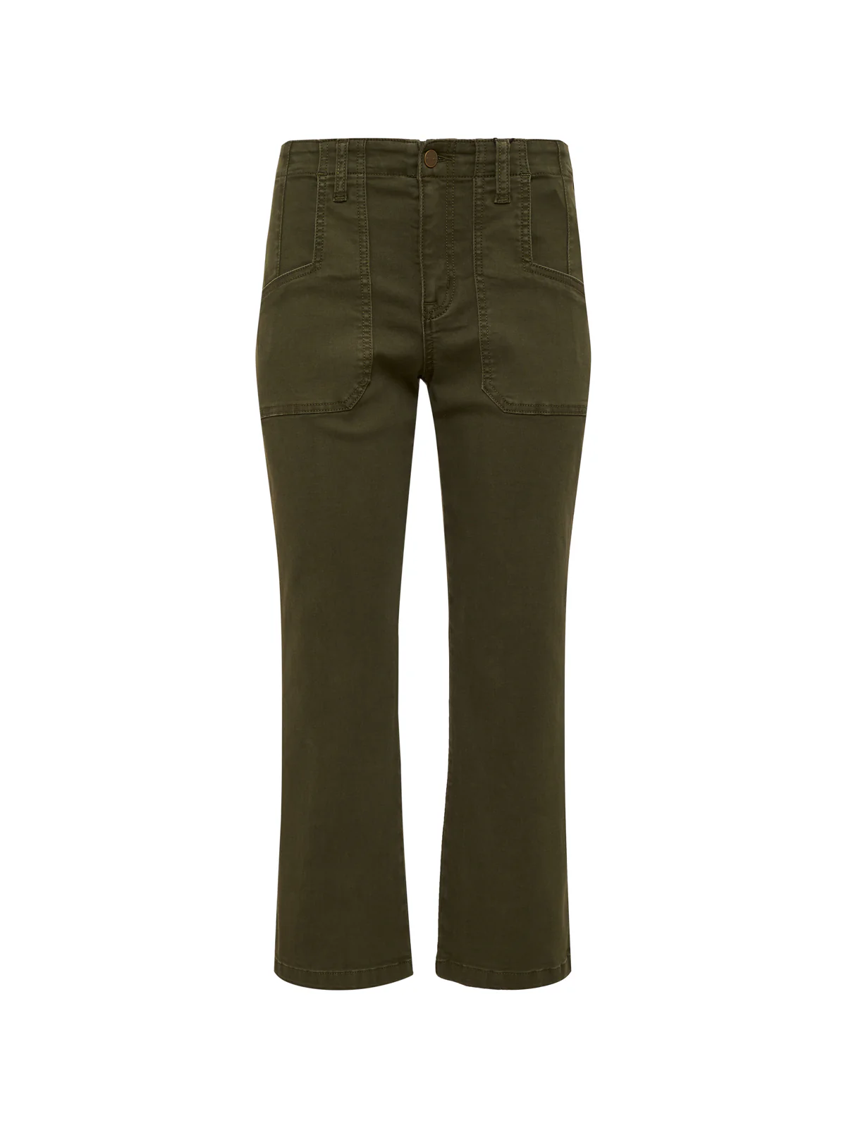 Retreat Crop Pant Burnt Olive - Image 6