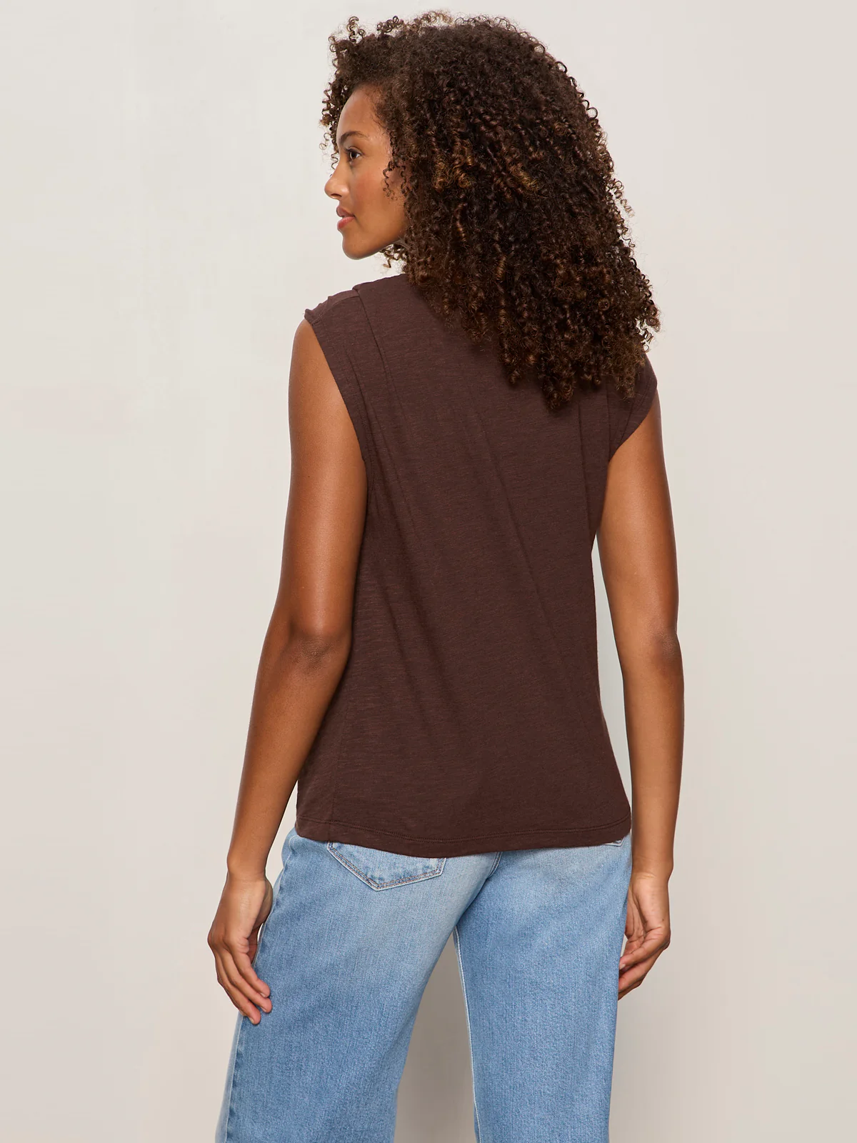 So Twisted Muscle Tee Rich Soil - Image 3