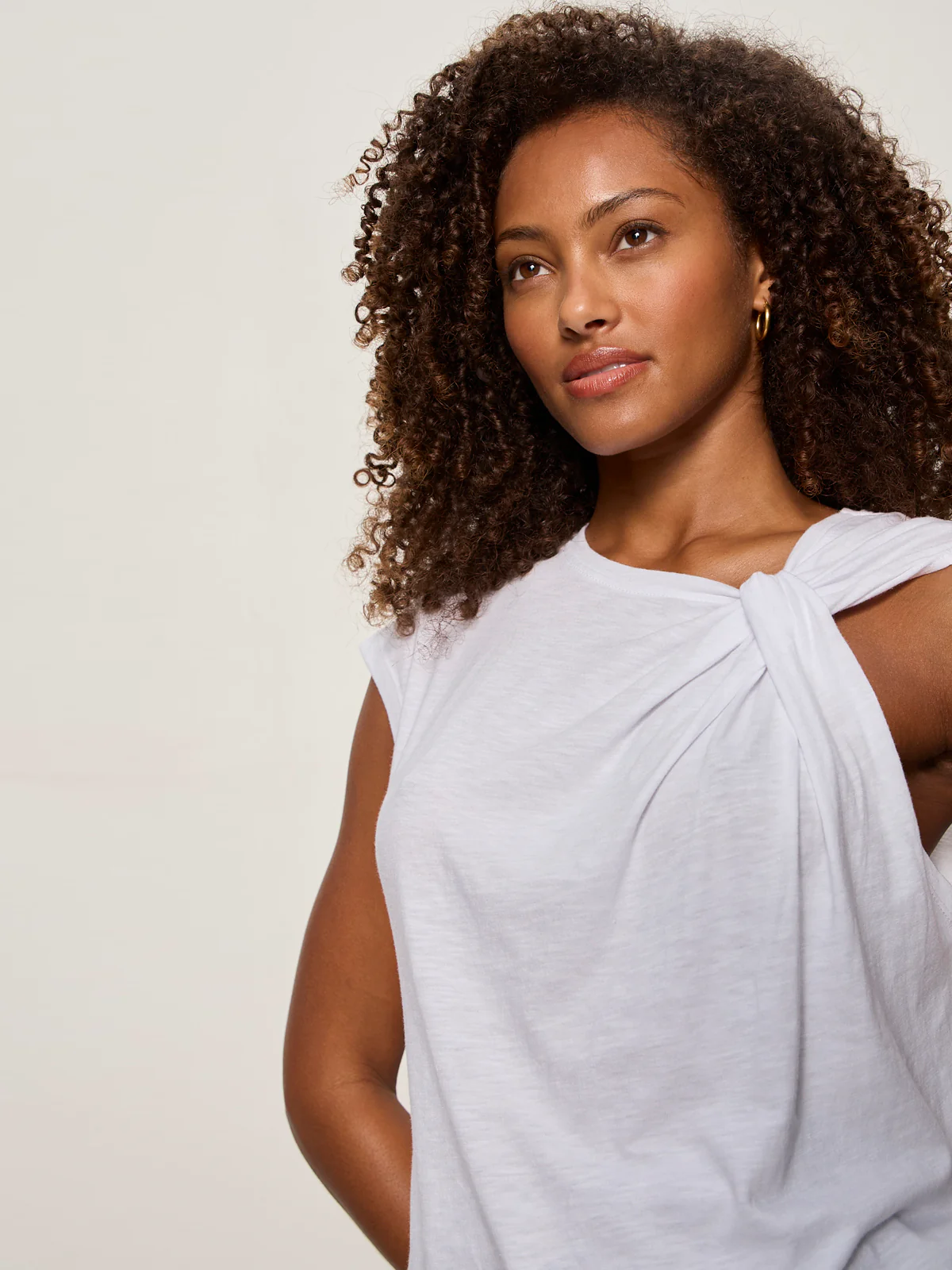 So Twisted Muscle Tee White - Image 4