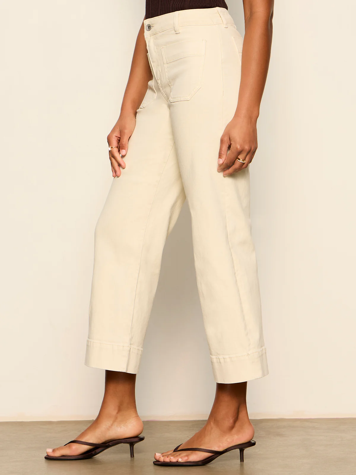 The Marine Standard Rise Denim Pant French Vanilla - Image 8