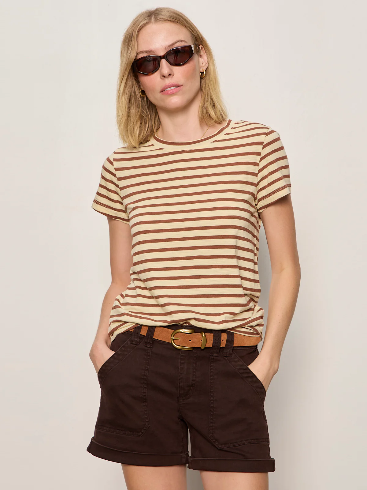 The Perfect Tee Choco Banana Stripe - Image 2