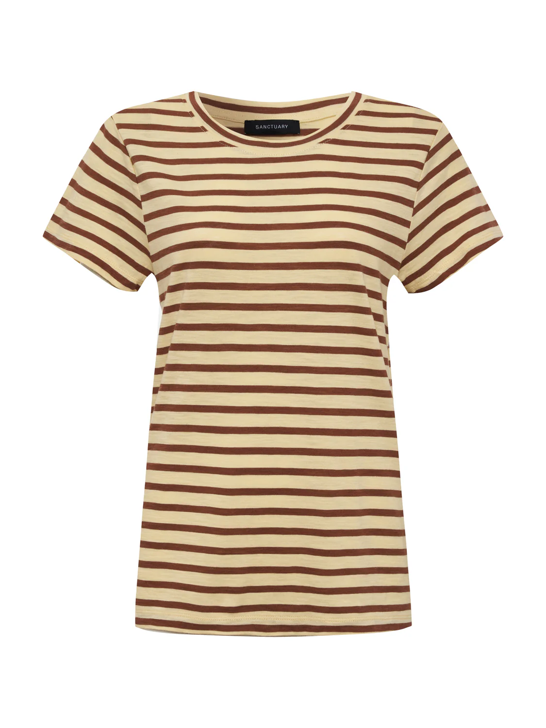 The Perfect Tee Choco Banana Stripe Extended Sizing - Image 6