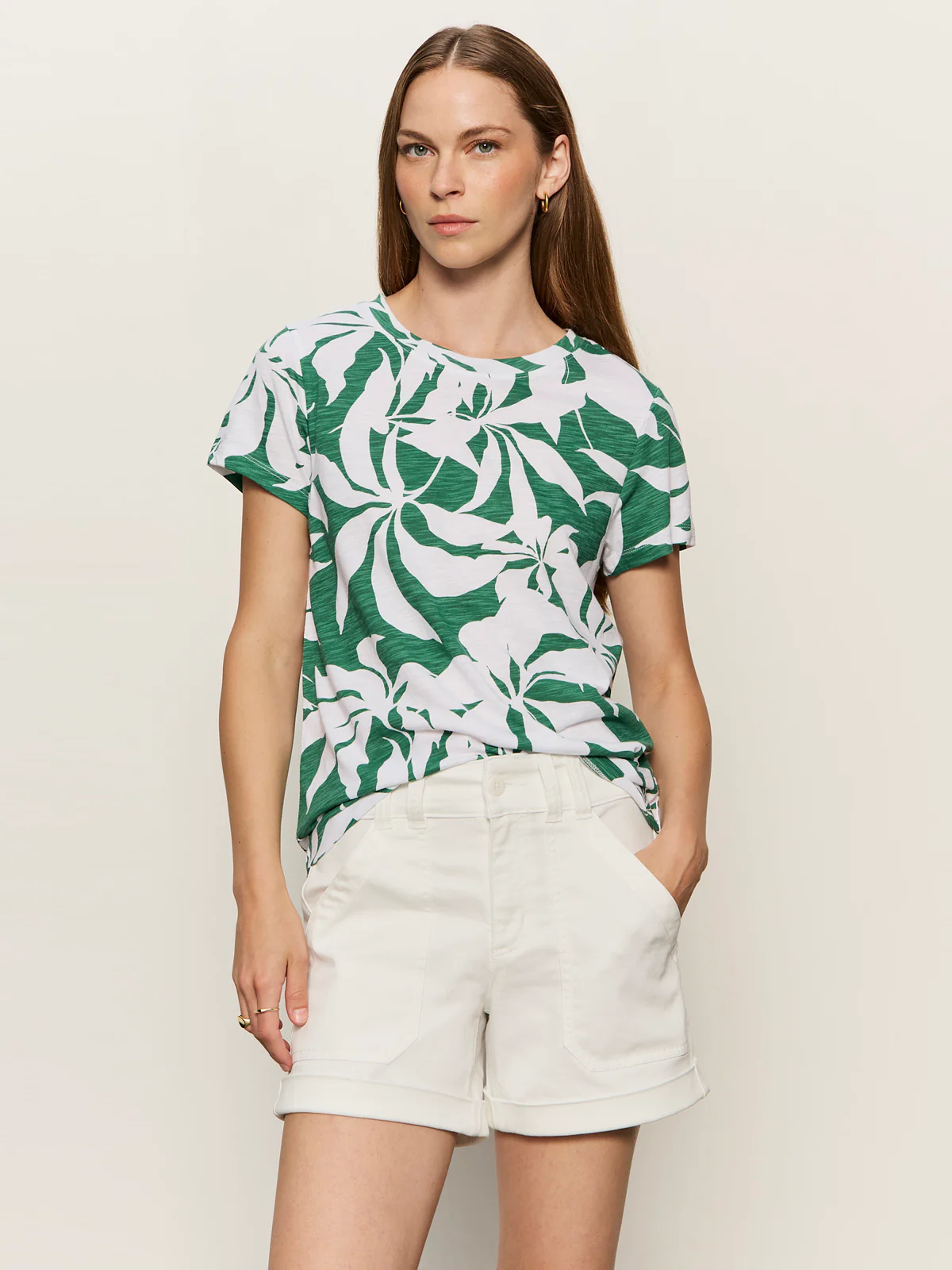 The Perfect Tee Green Inked Impressions
