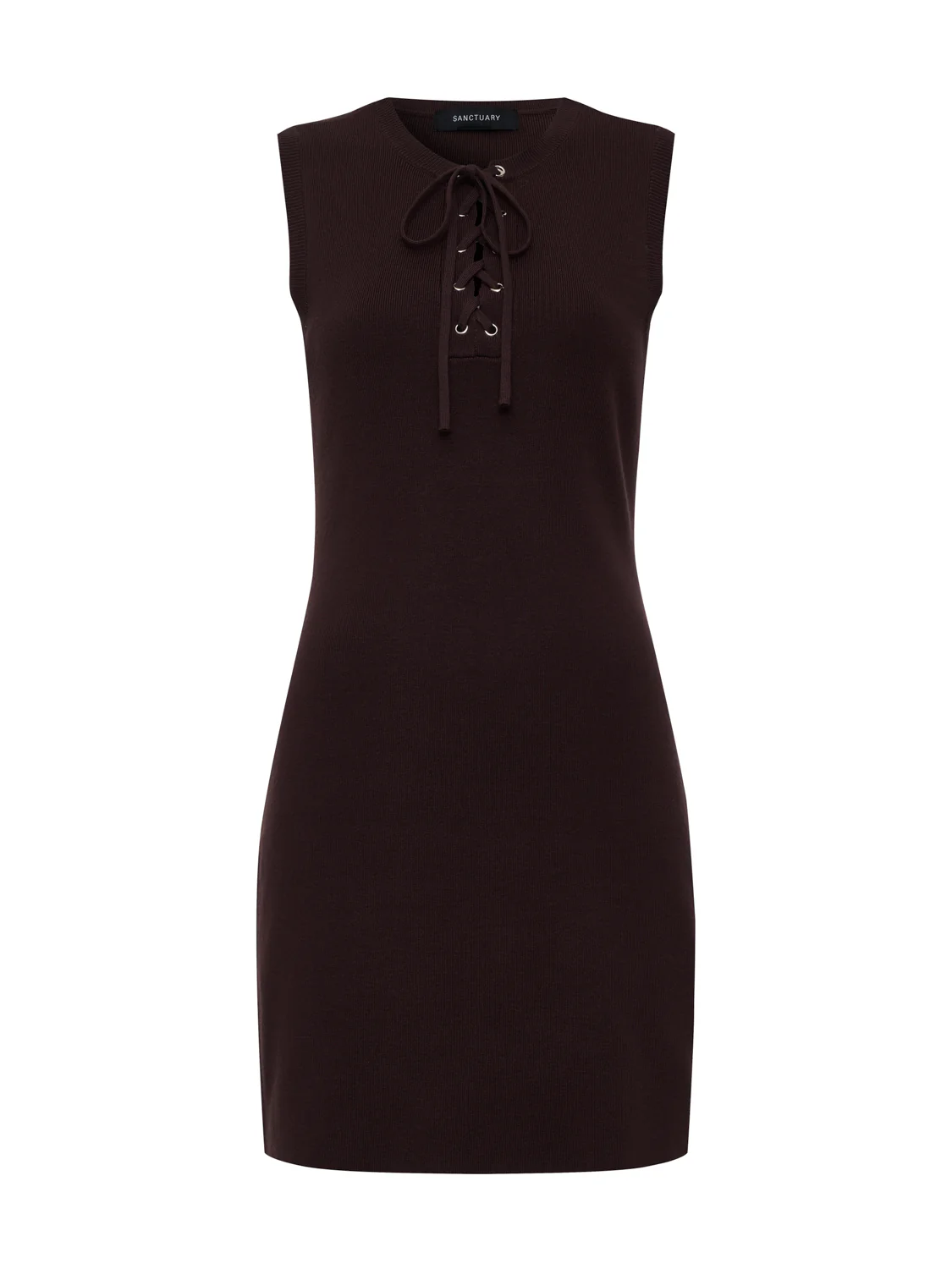 Tied Together Sweater Dress Rich Soil - Image 6